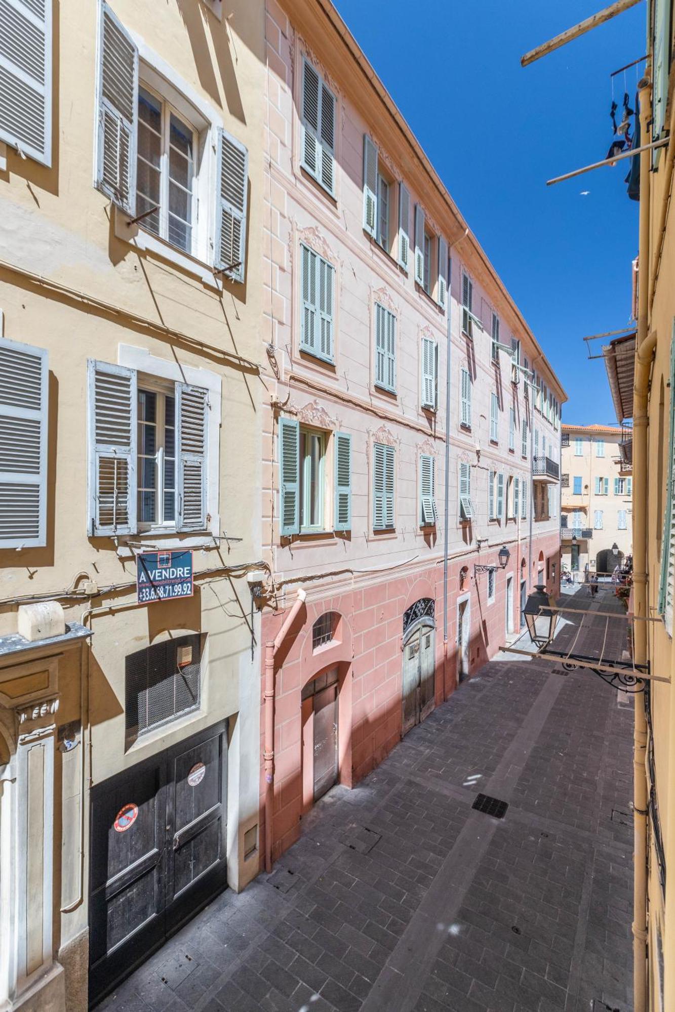 Ferienwohnung Menton Old Town Exterior foto